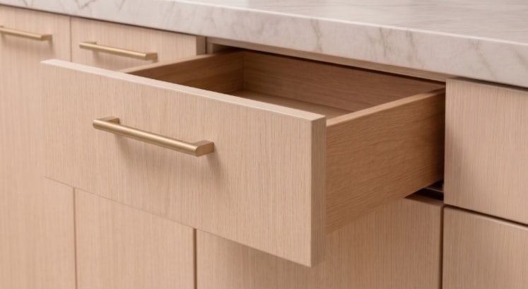 Cabinet drawer detail
