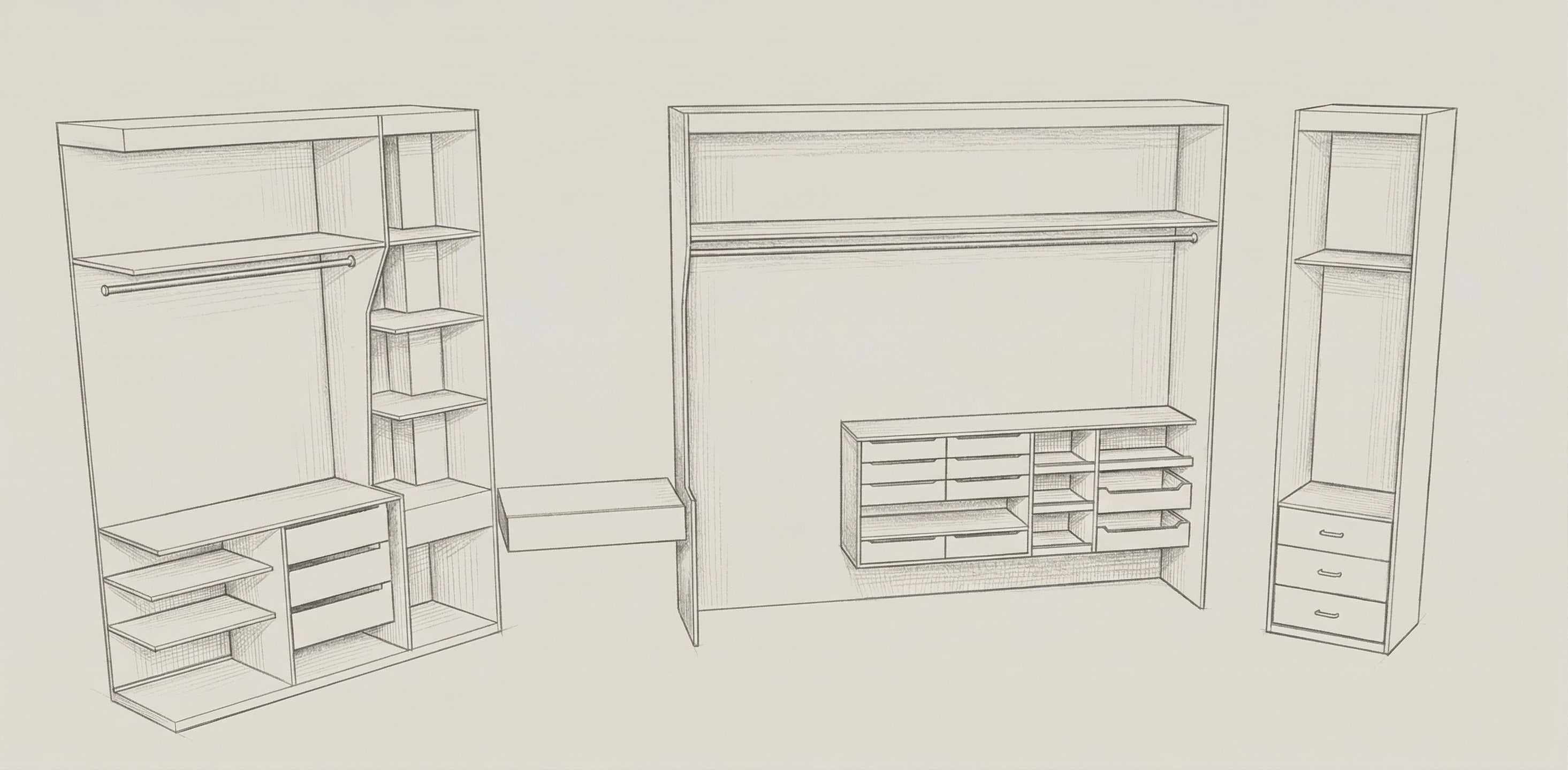 Storage outline layout